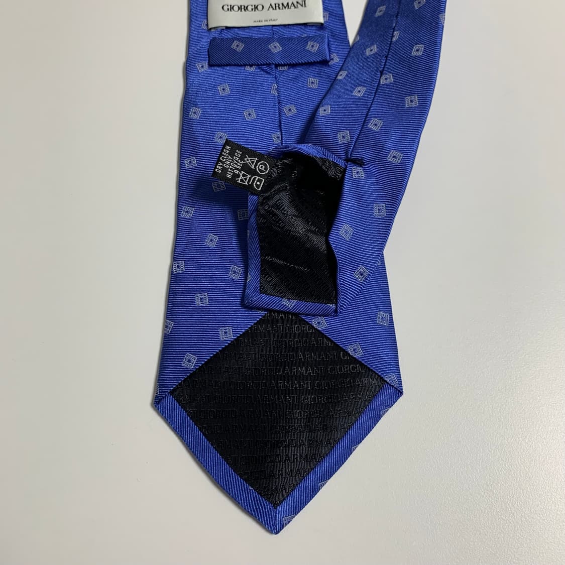 조르지오 아르마니(ARMANI) 신형라벨 100실크 이태리 명품넥타이 상품이미지6