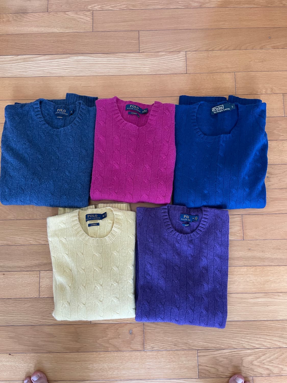 폴로캐시미어니트 일괄 상품이미지1