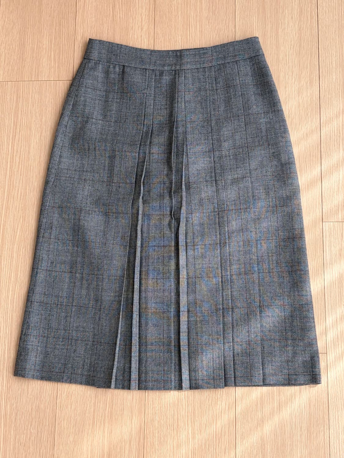 (새상품) apc 체크 플리츠 스커트 36 상품이미지1