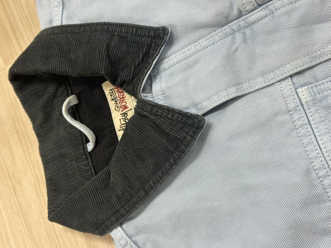 스투시 워시드 캔버스 자켓 라이트 블루 상품이미지2