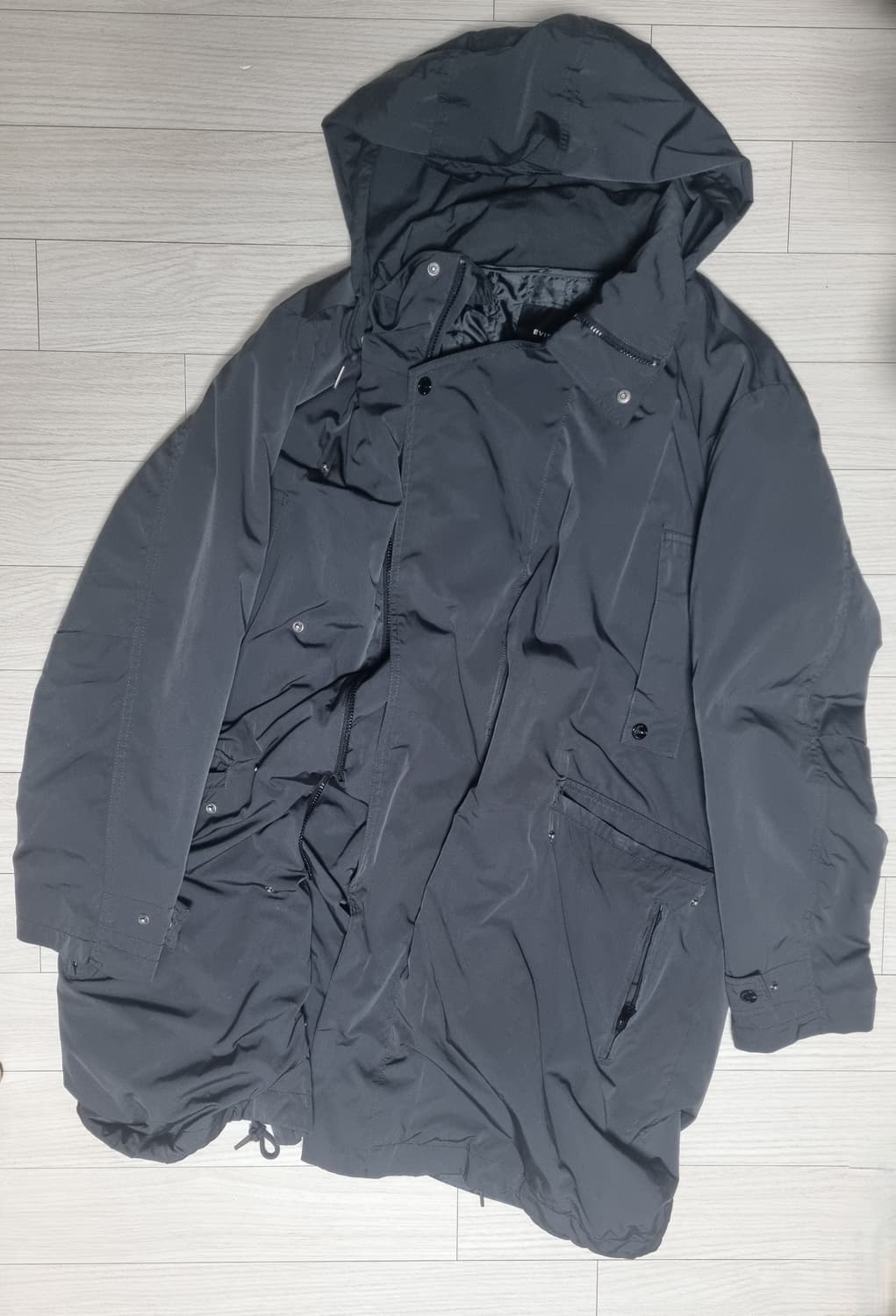 에비수 비대칭 야상 L 100 사이즈 상품이미지1