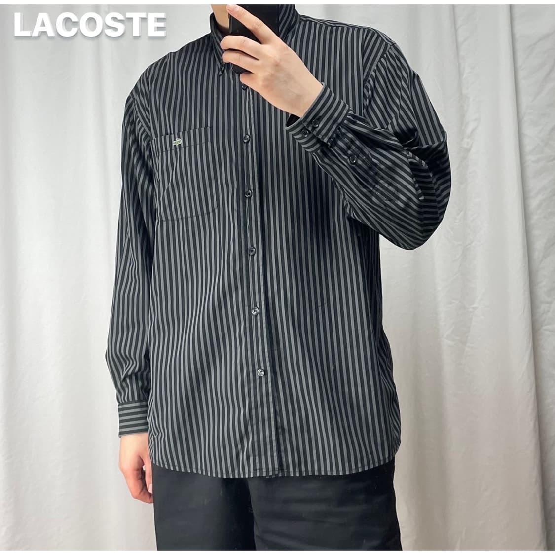 [105] 라코스테 스트라이프 셔츠 (100-105) 상품이미지2