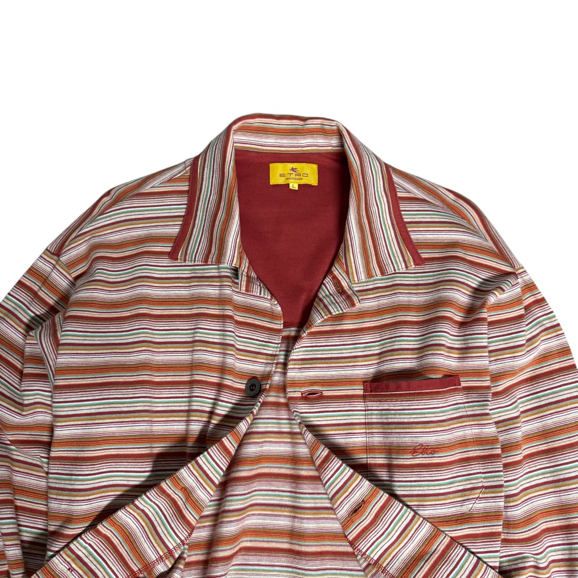 ETRO 스트라이프 코튼 셔츠 상품이미지2