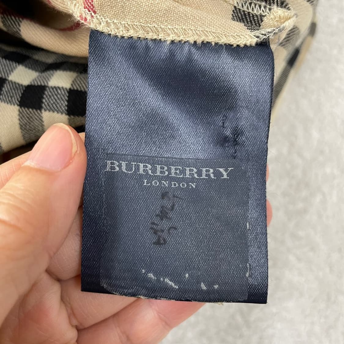 S-M 버버리 여성 체크노바 원피스  상품이미지5