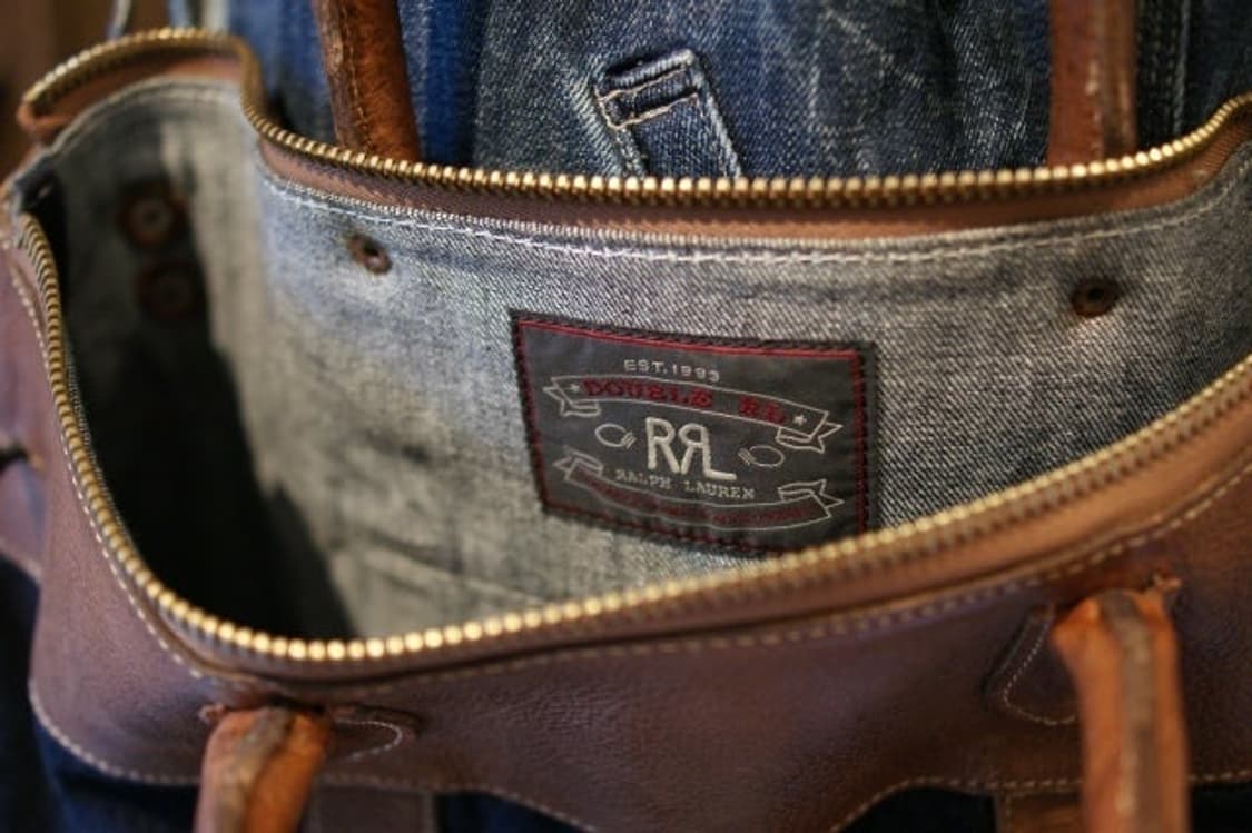 더블알엘 RRL 유니언 어프렌티드 데님 2WAY 토트 크로스백 상품이미지4