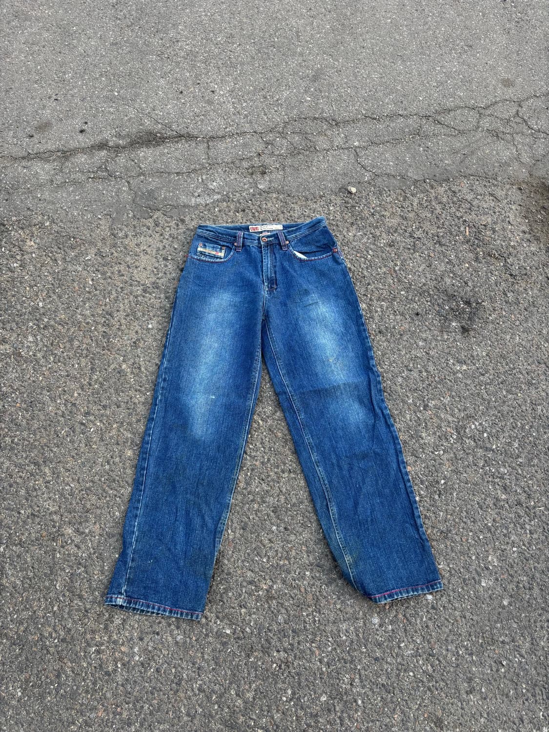 90’s 빈티지 자수 힙합팬츠 상품이미지6