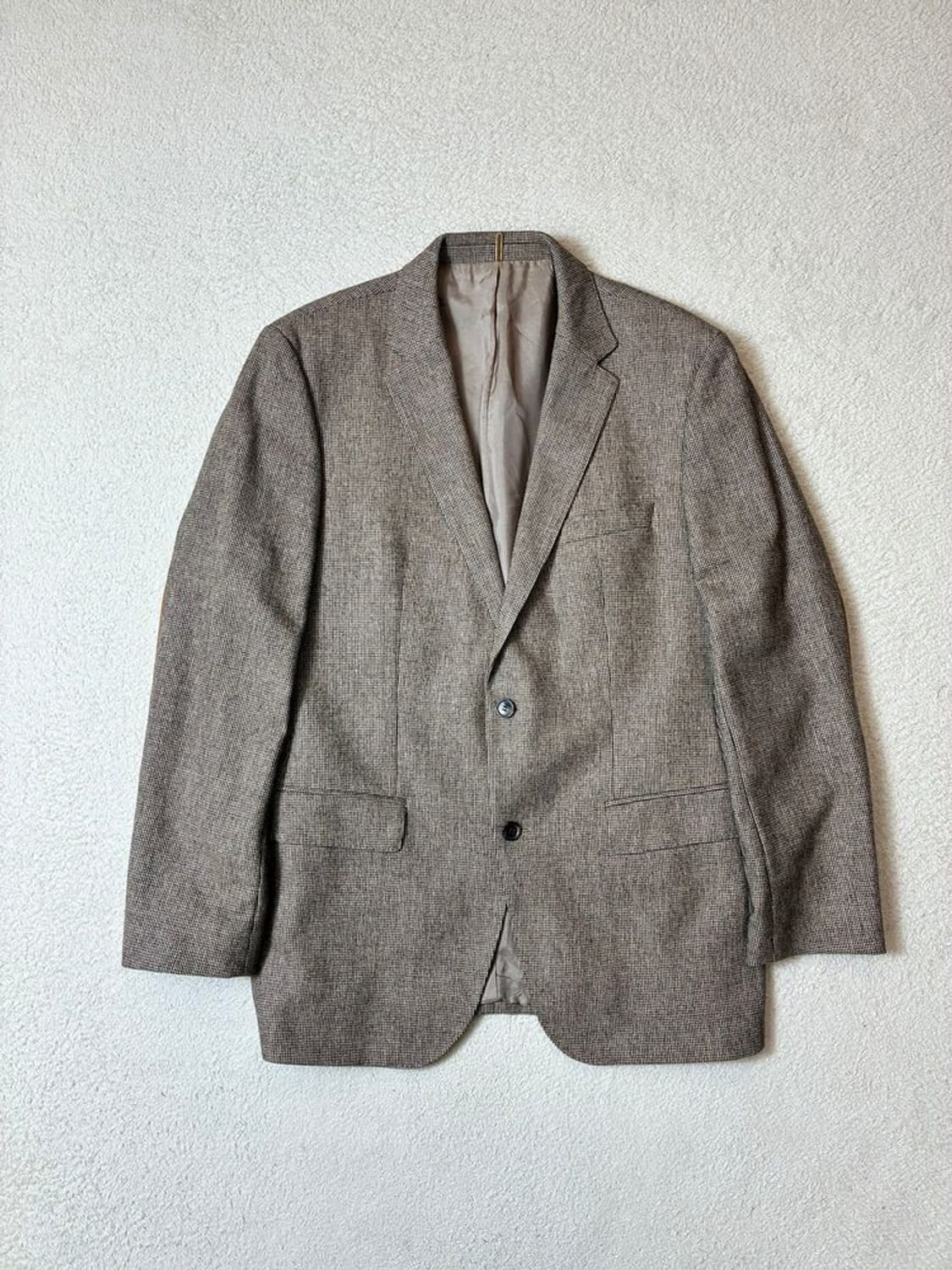 휴고보스 엘보 패치 캐시미어 울 블레이저 자켓 PN6932 상품이미지1