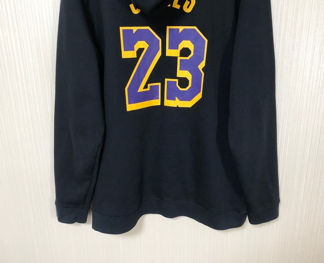 NBA 나이키 LA레이커스 플리스후드티 XL(110) #23 르브론제임스 상품이미지10