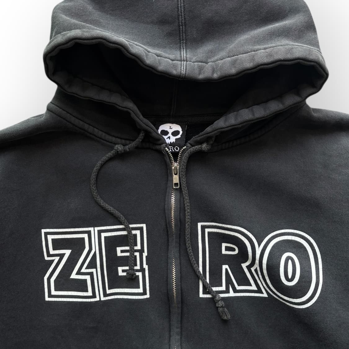 L)90's 제로 스케이트보드 후드집업 상품이미지3