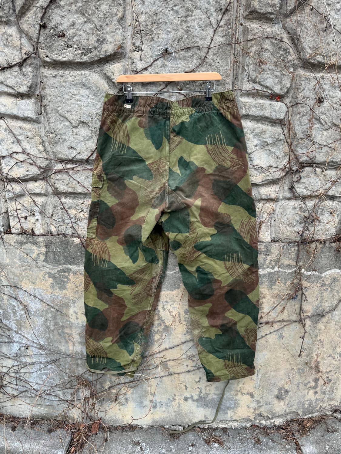 50s 벨기에군 브러쉬스트로크 카모 팬츠 상품이미지2