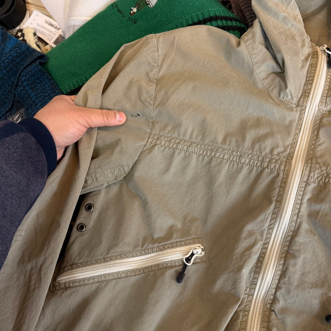 옴니갓 OMNIGOD 라이트 나일론 미리터리베이스 자켓 4 사이즈 상품이미지2