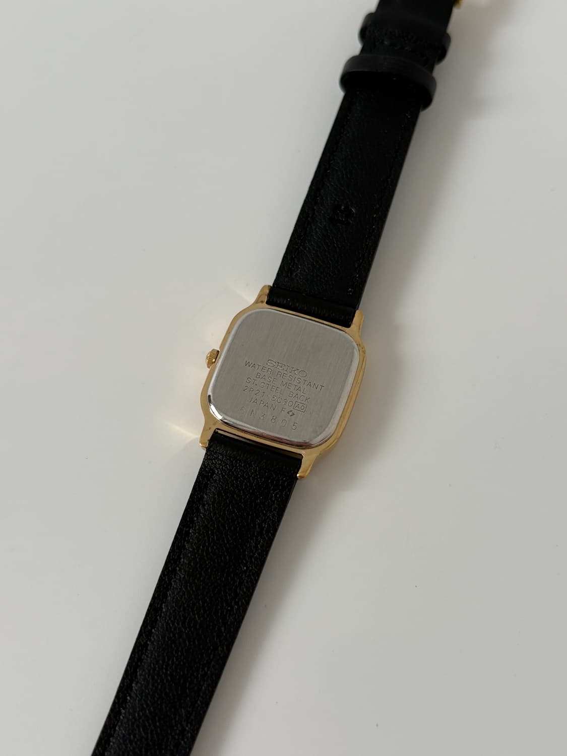 90s avenue roman index gold tank quartz 상품이미지8