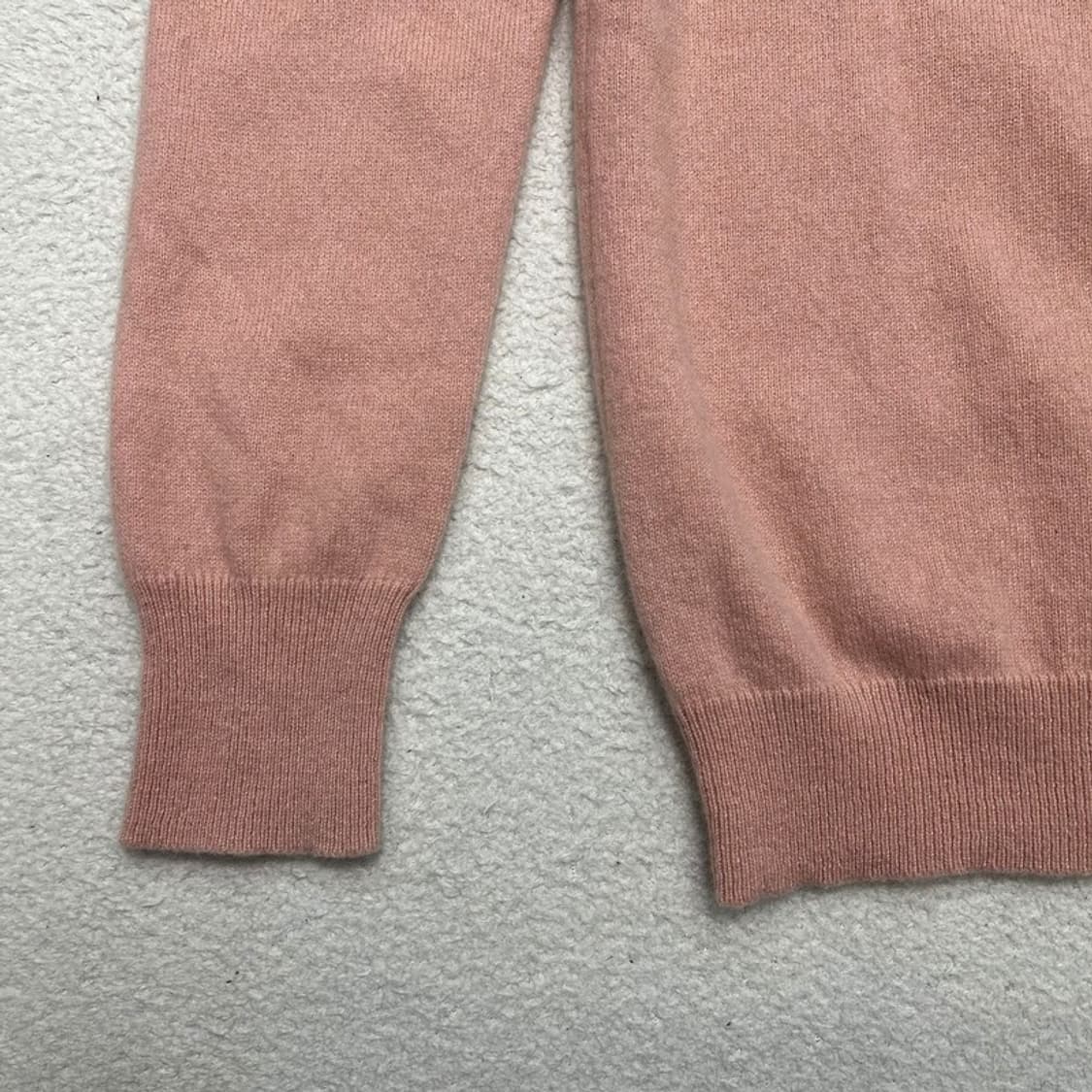 유니클로 100% 캐시미어 크루넥 니트 핑크 S 상품이미지2