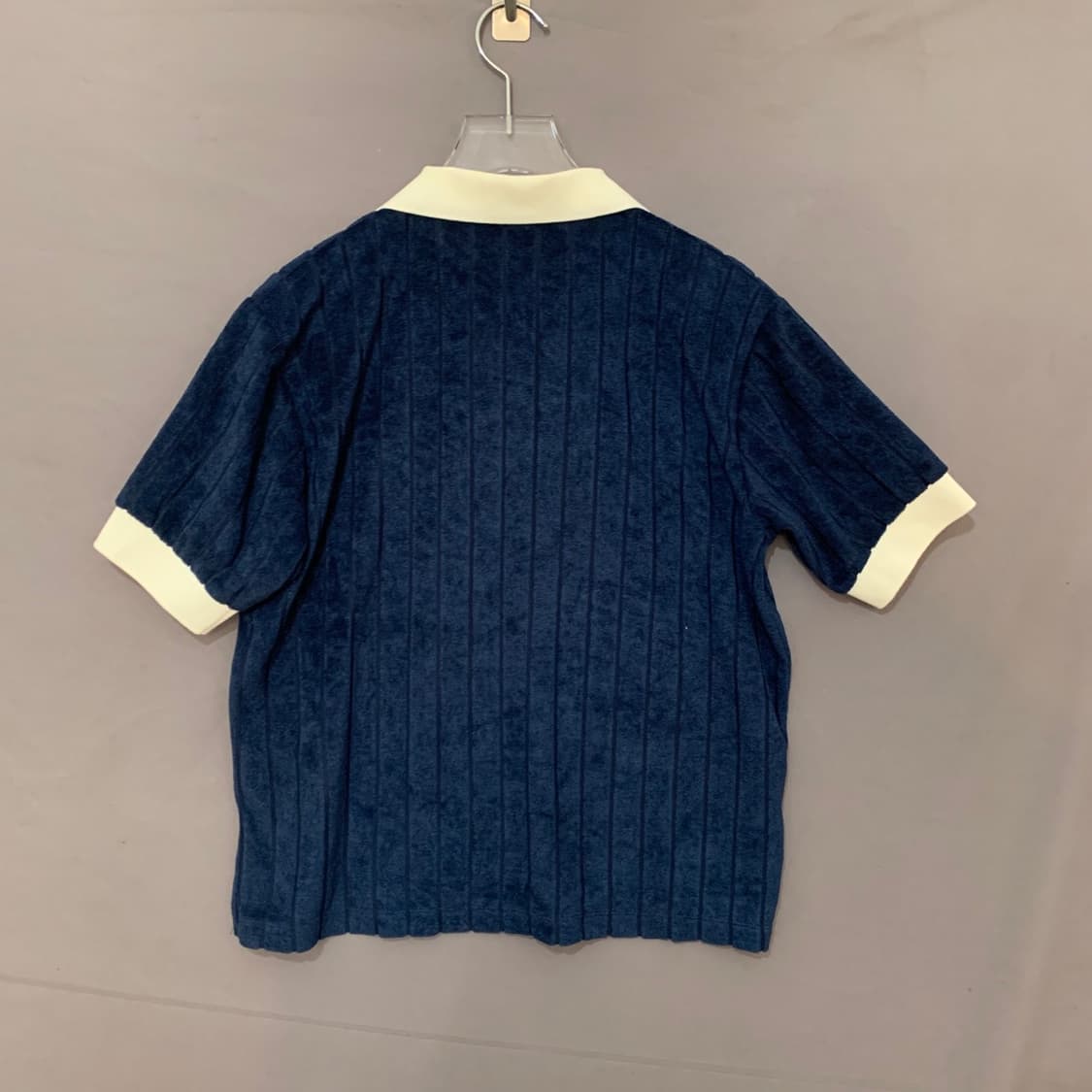 M 챔피온 여성 스트라이프 파일 폴로 반팔 카라티 상품이미지3