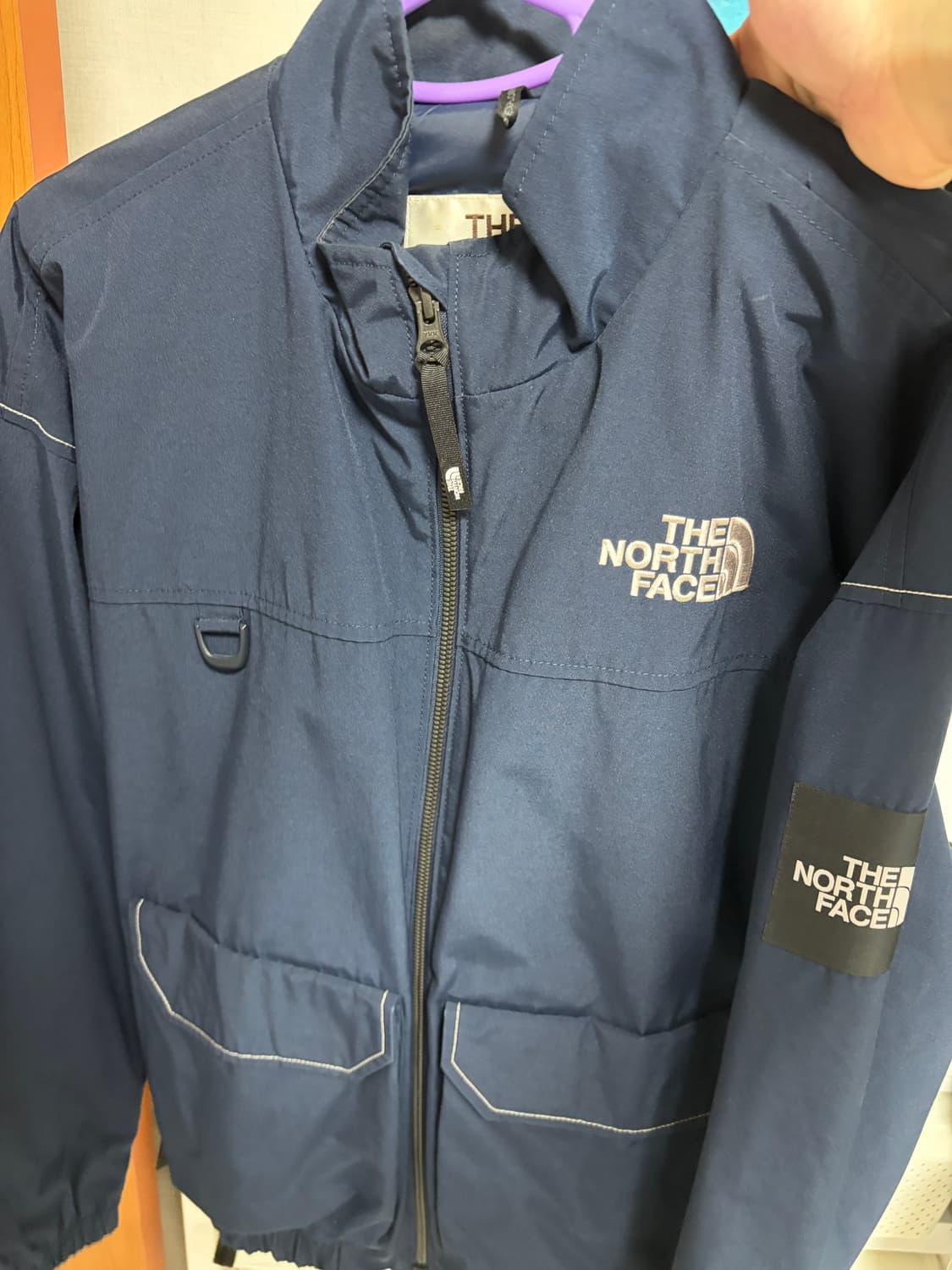 노스페이스 화이트라벨 닐턴 바람막이 네이비 상품이미지1