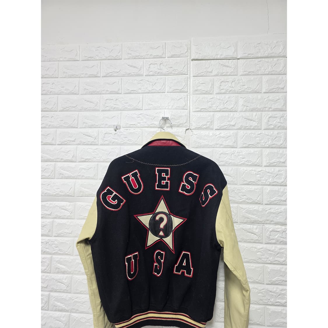 게스 Guess 1981 올드스쿨 바시티 자켓 L 상품이미지3