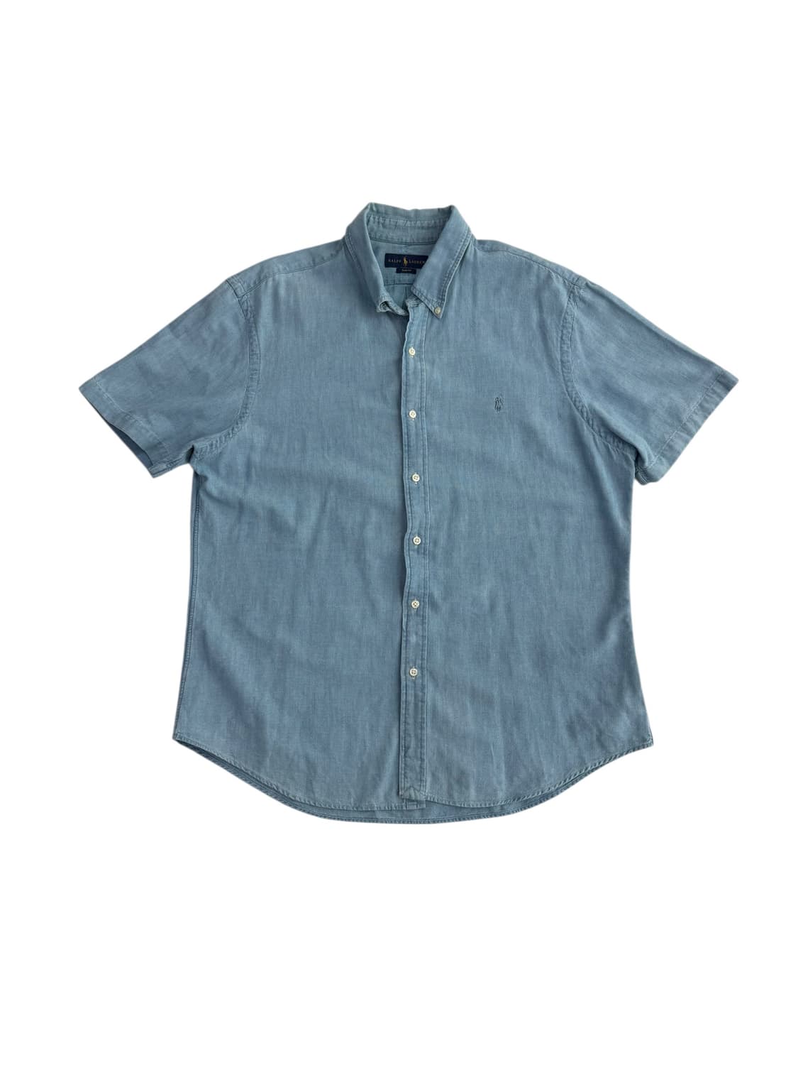 폴로 샴브레이 반팔 셔츠 상품이미지5