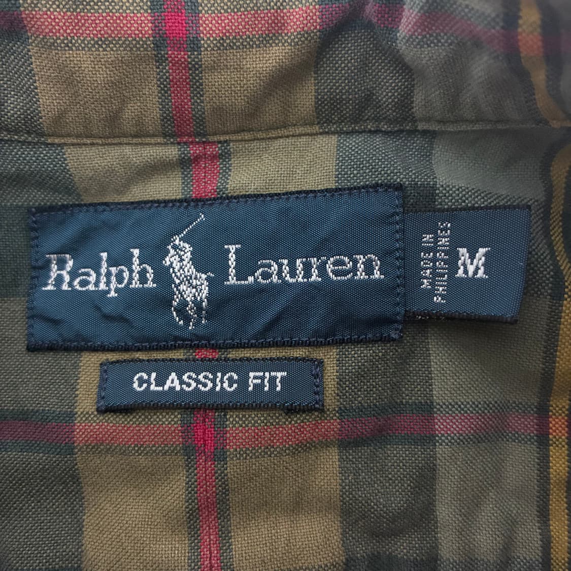 Polo  폴로 랄프로렌 자수 코튼 체크 셔츠 상품이미지4