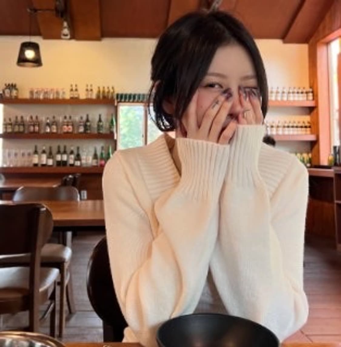 하이버넷 v넥 니트 상품이미지1