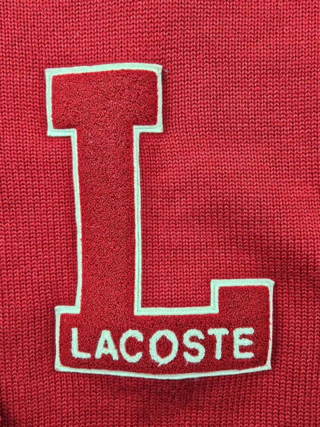라코스테 부클 빅로고 크리켓 니트 스웨터 (4[100]) / 11311 상품이미지8