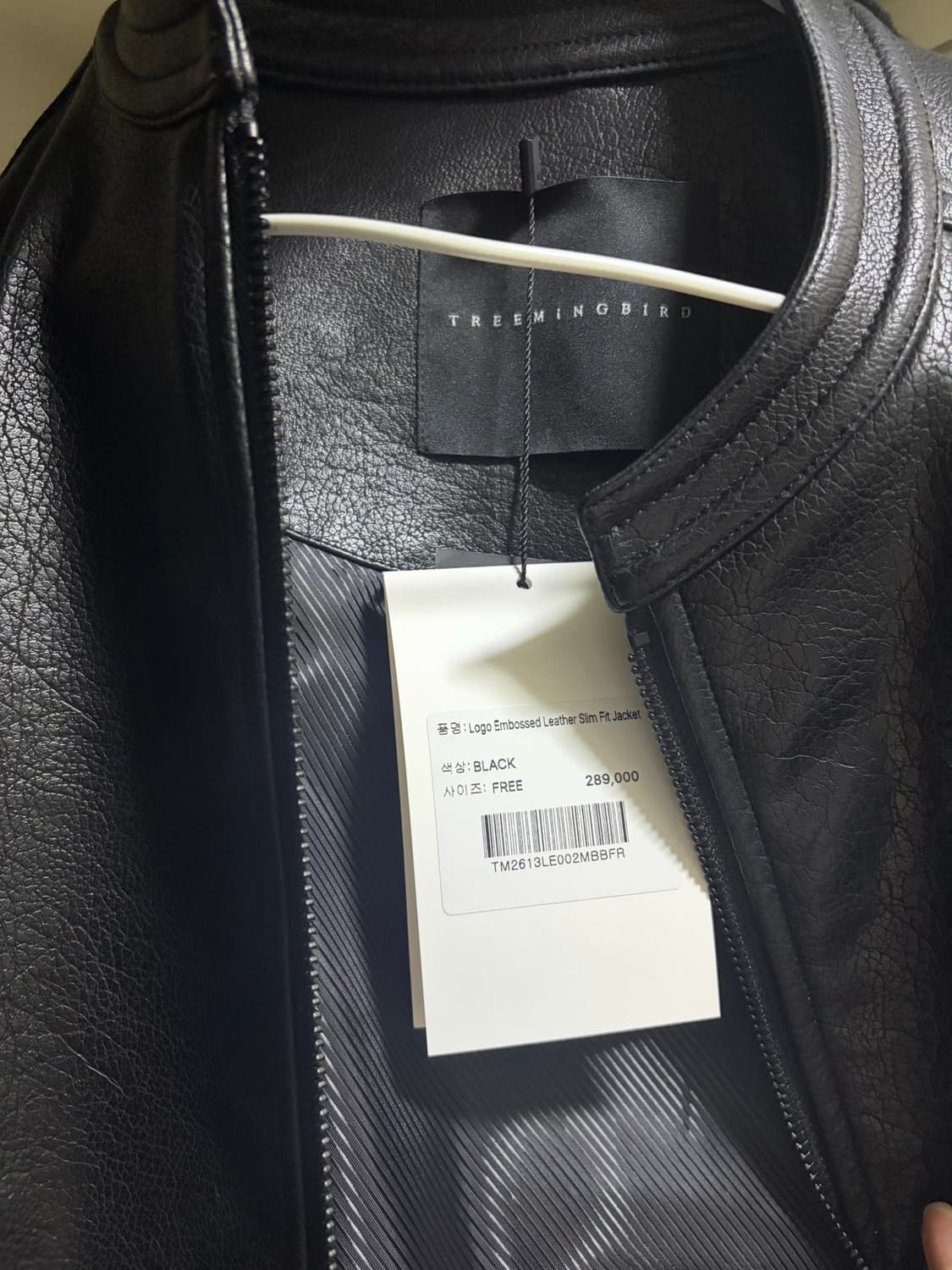 트리밍버드 가죽자켓 상품이미지4