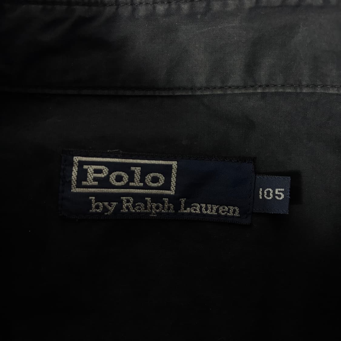 Polo  폴로 랄프로렌 90,s 블랙 코튼 해링턴 자켓 상품이미지5