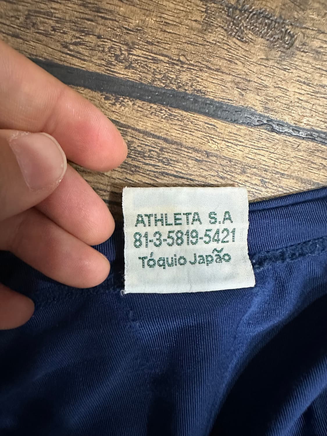 ATHLETA 아슬레타 풋살 트레이닝 반팔 네이비 실측 L 상품이미지6