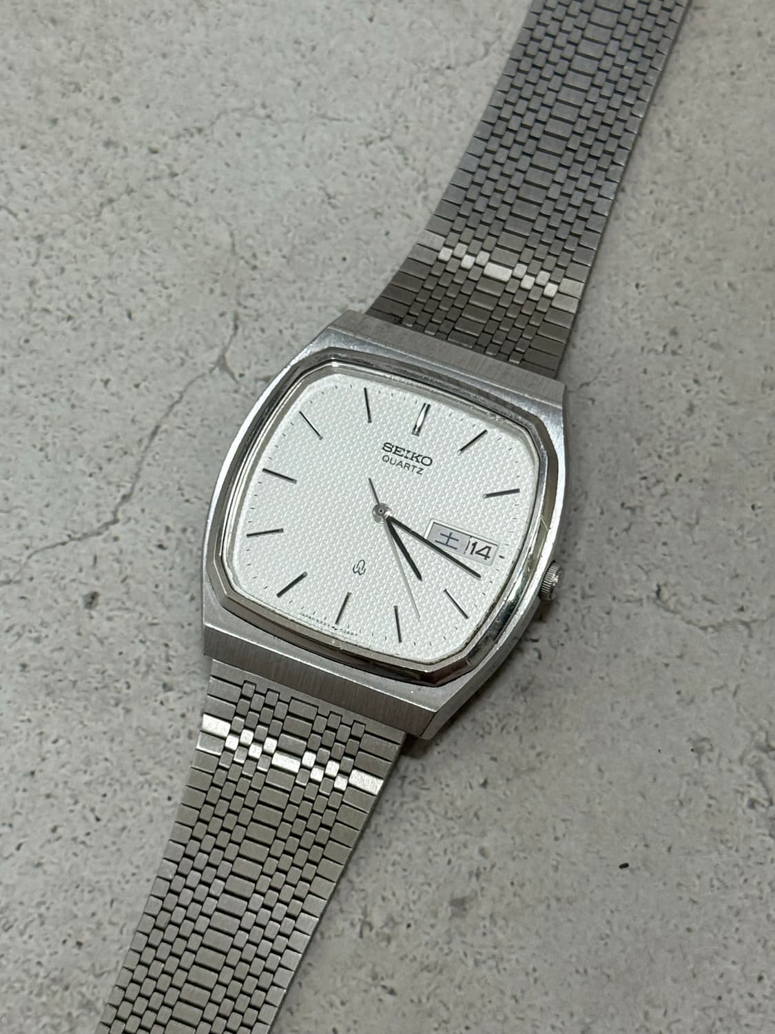 80s 빈티지 세이코 쿼츠 상품이미지2