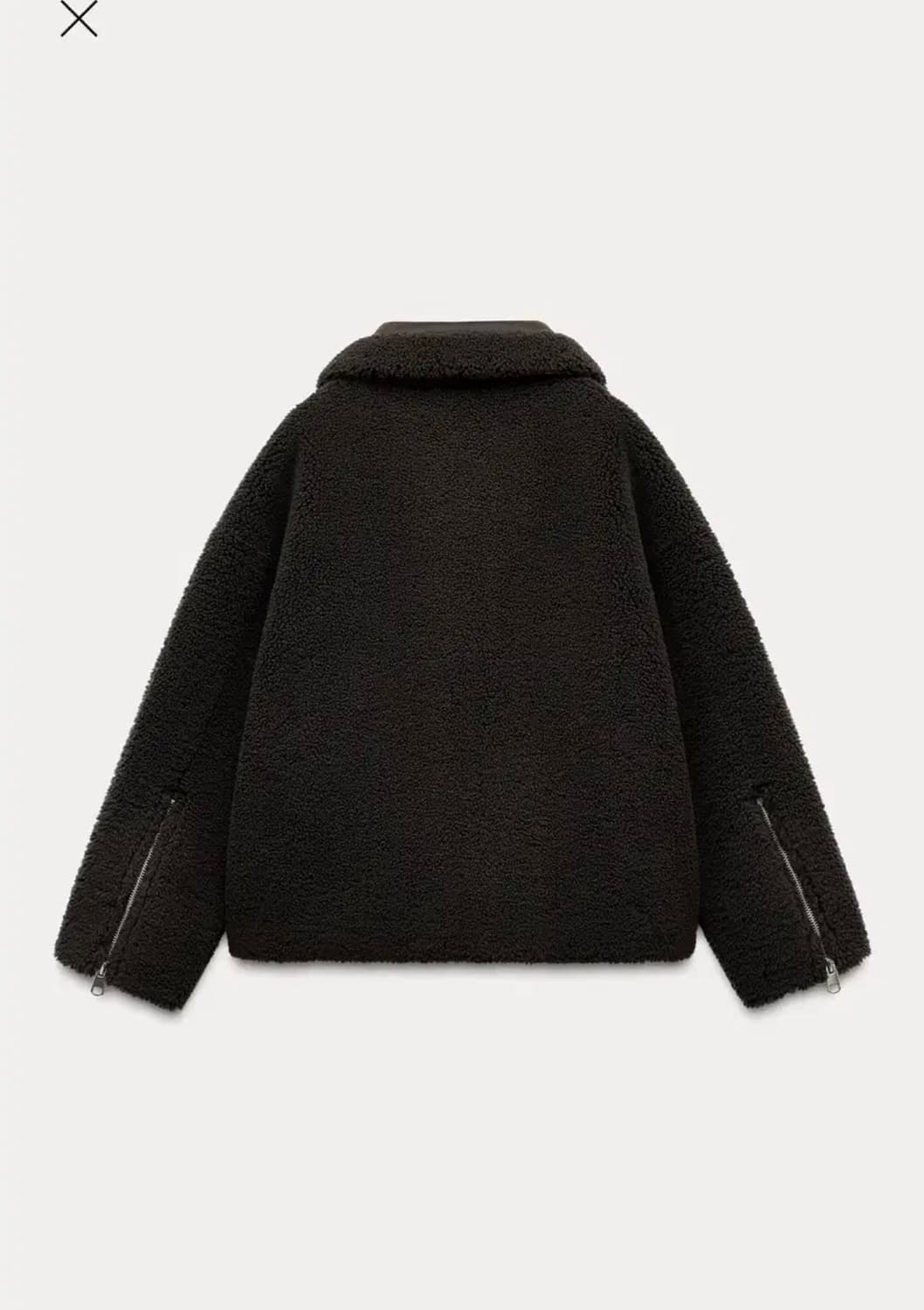 Zara 자라 zw collection 시어링 자켓 상품이미지2