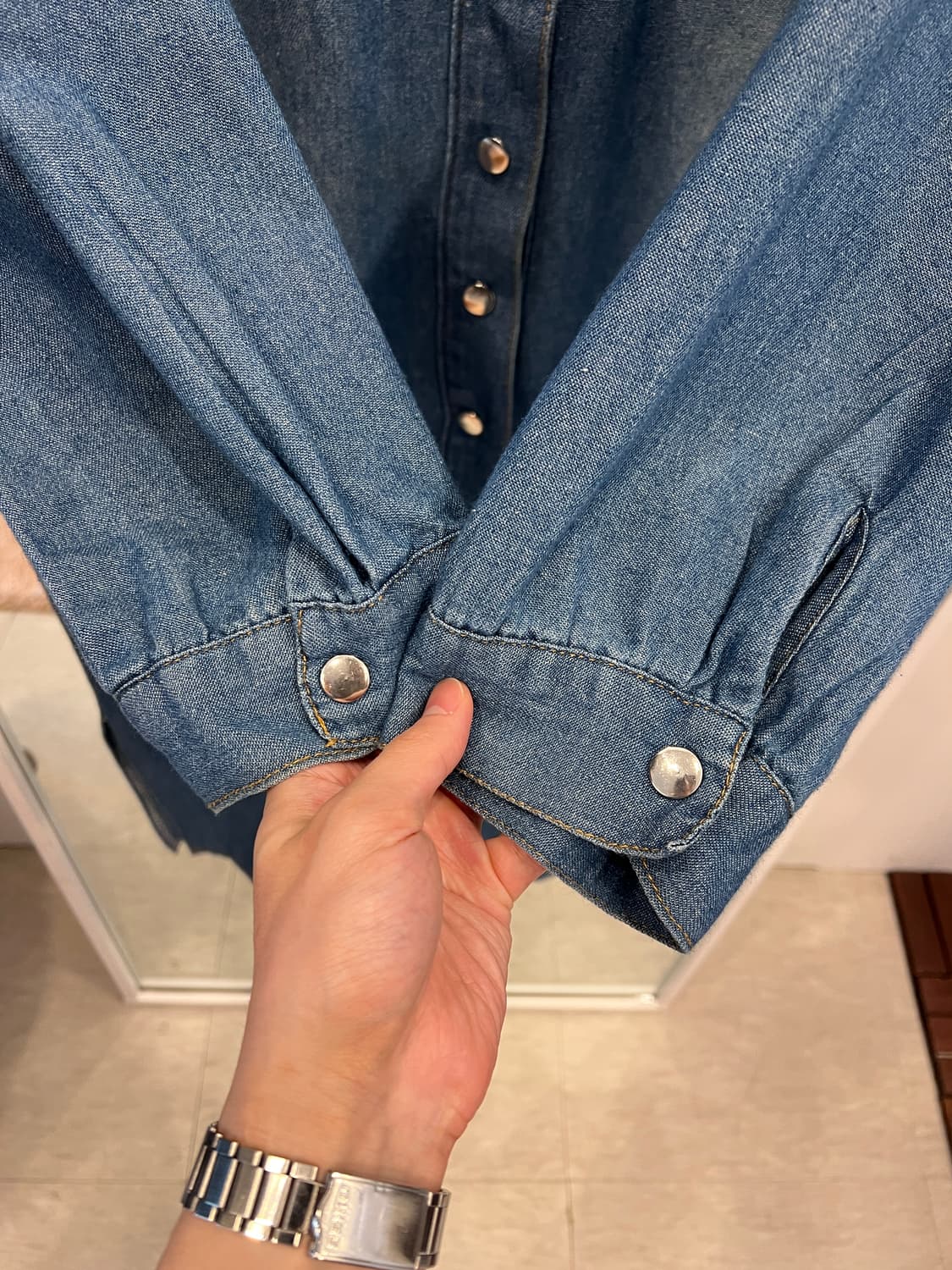 Vtg 빈티지 데님 원피스 상품이미지4