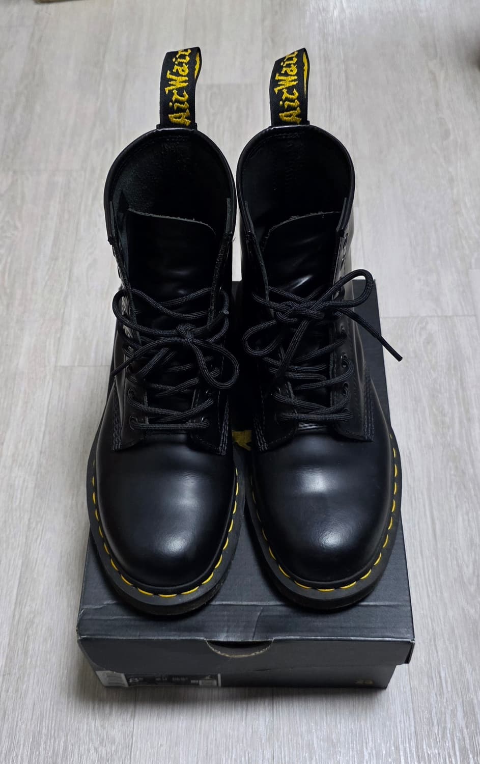 닥터마틴 1460 스무스 블랙 부츠 255 상품이미지1