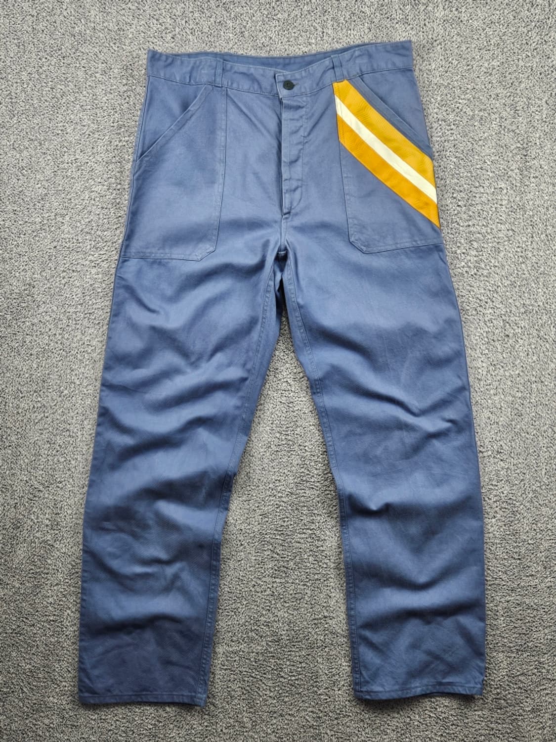 빈티지 버튼플라이 프렌치 워크 팬츠 (48 [34"추정]) / 11550 상품이미지1