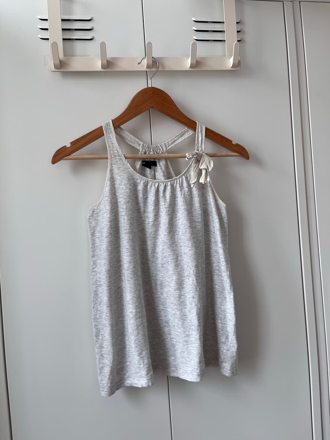 Gap 멜란지그레이 홀터넥 리본 슬리브리스 상품이미지3