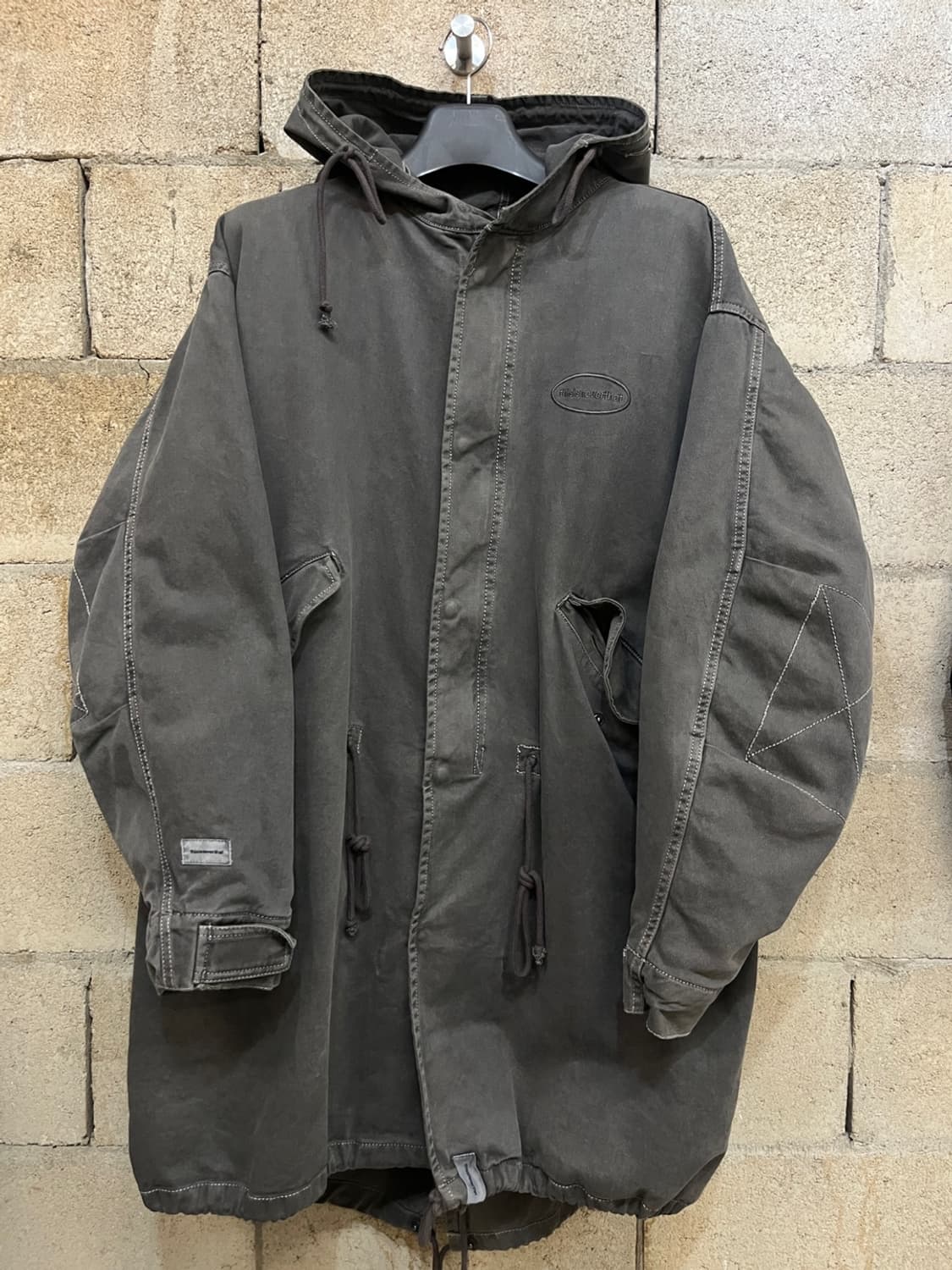 디스이즈네버댓 피그먼트 워싱 파카 상품이미지1