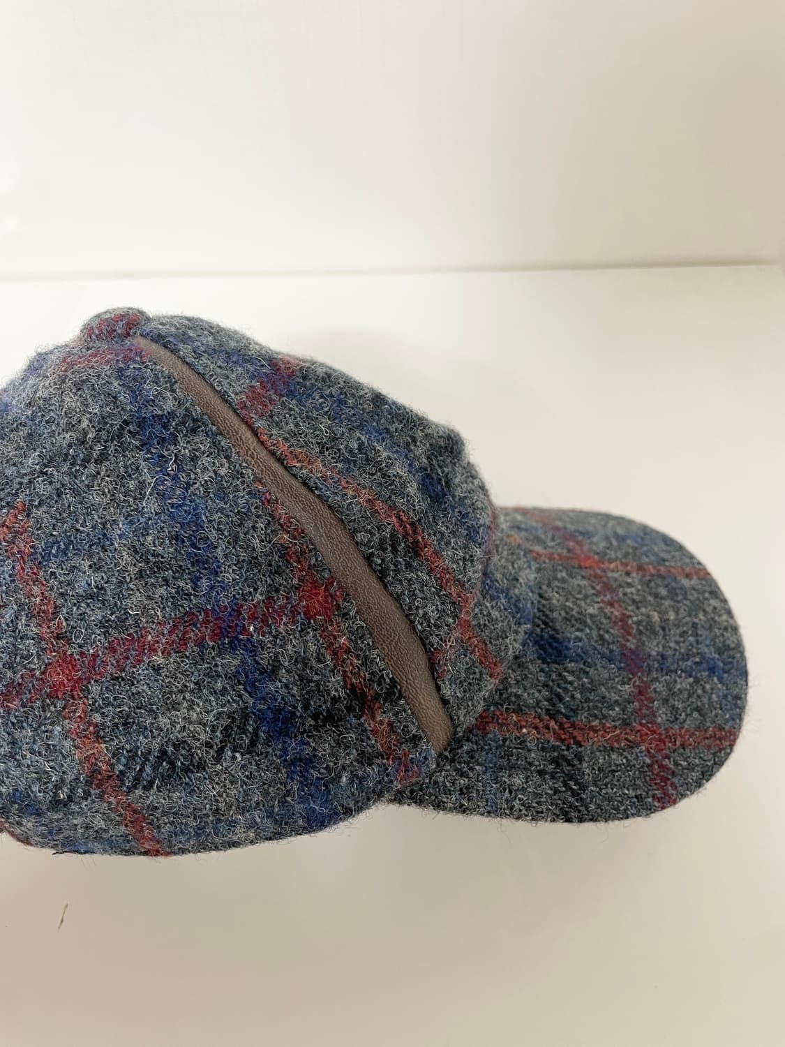 해리스 트위드 타탄체크 볼캡 상품이미지2