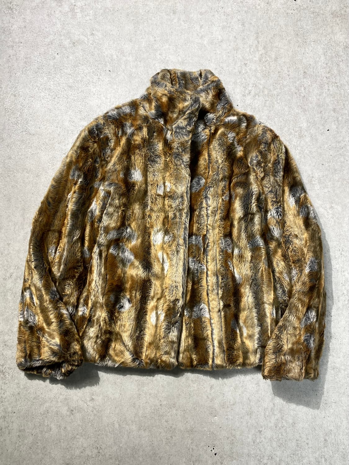 [M] 90s Vintage 빈티지 퍼 자켓 상품이미지1