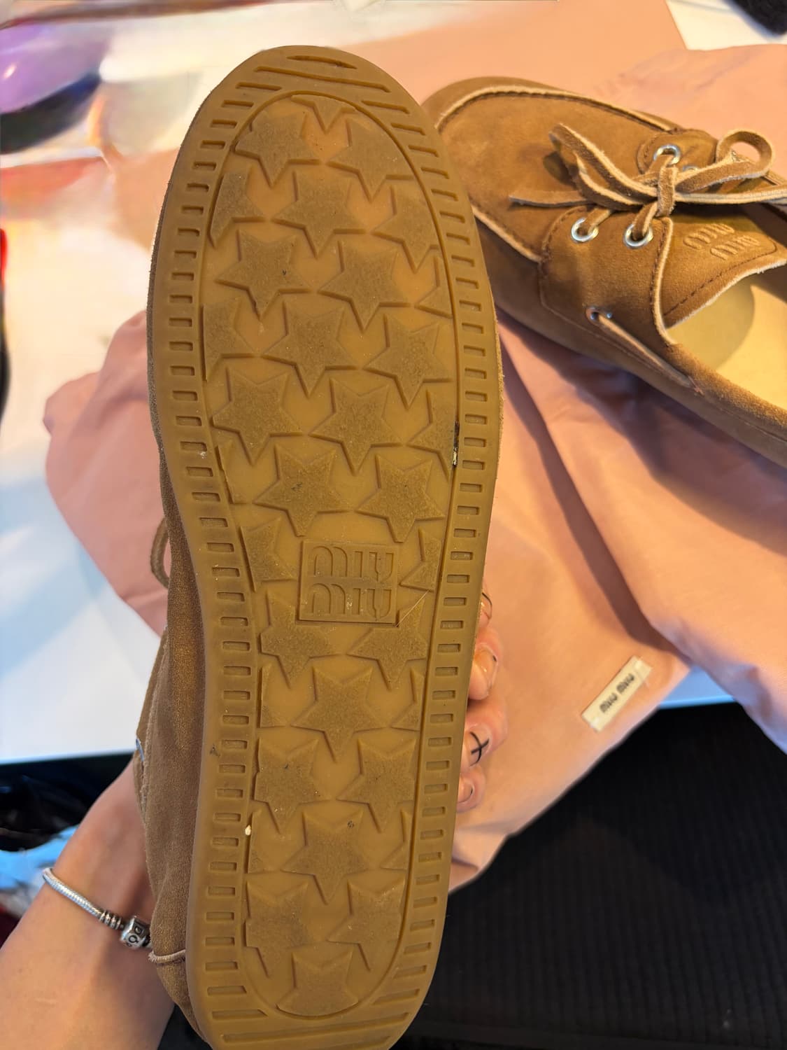 미우미우 보트슈즈 EU (41) 국내 265-270 상품이미지8
