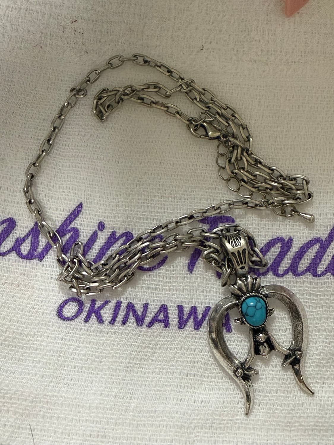 터키석 삼지창 목걸이 상품이미지2