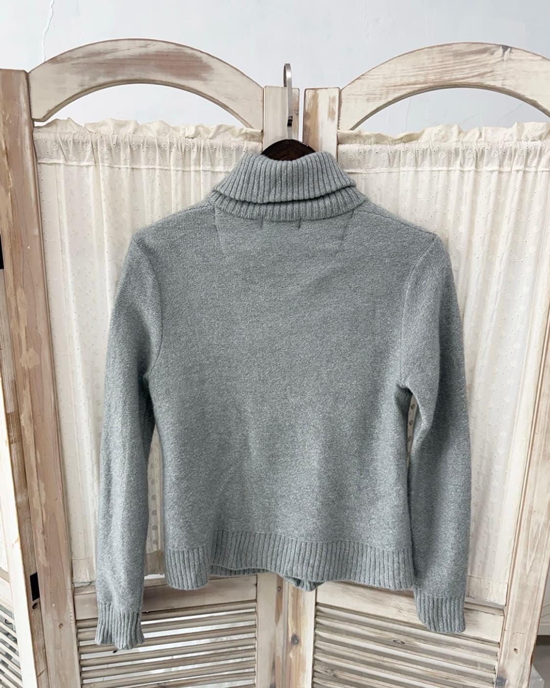 Gray knit cardigan 상품이미지2