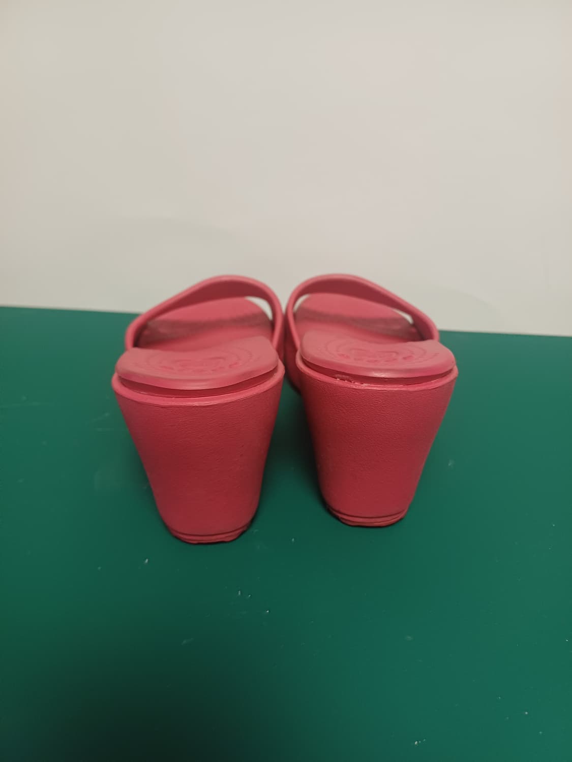 [W7] 크록스 슬론 웨지 슬라이드 샌들 핫핑크 (240mm) 상품이미지5