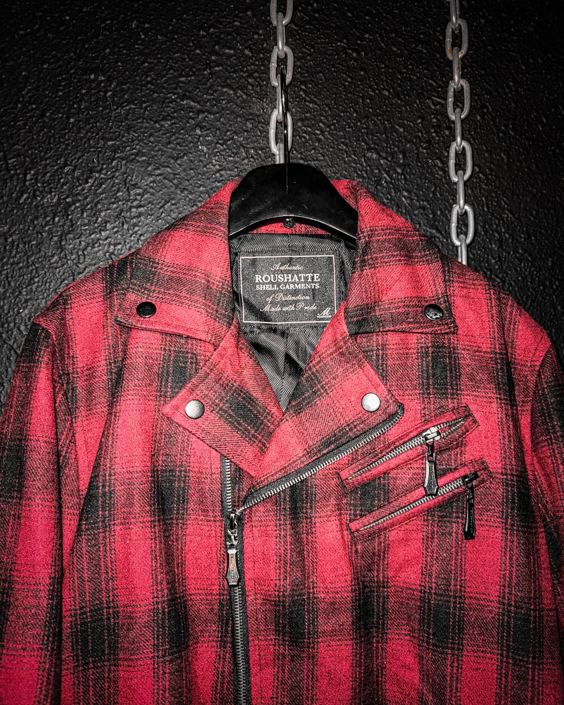 Red Check Riders Jacket 상품이미지2