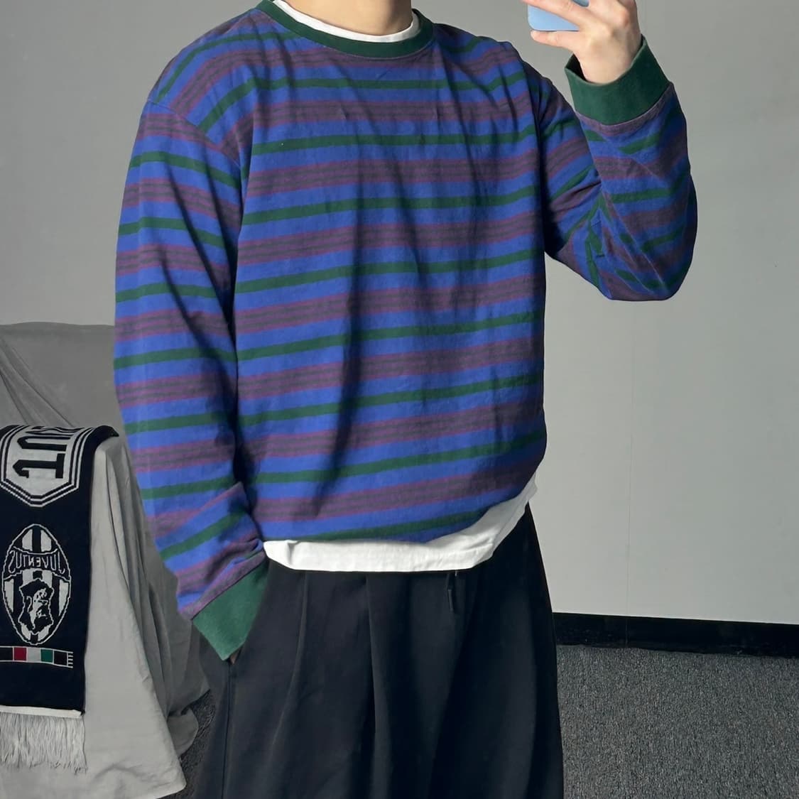 디스이즈네버댓 멀티 스트라이프 롱슬리브  상품이미지2