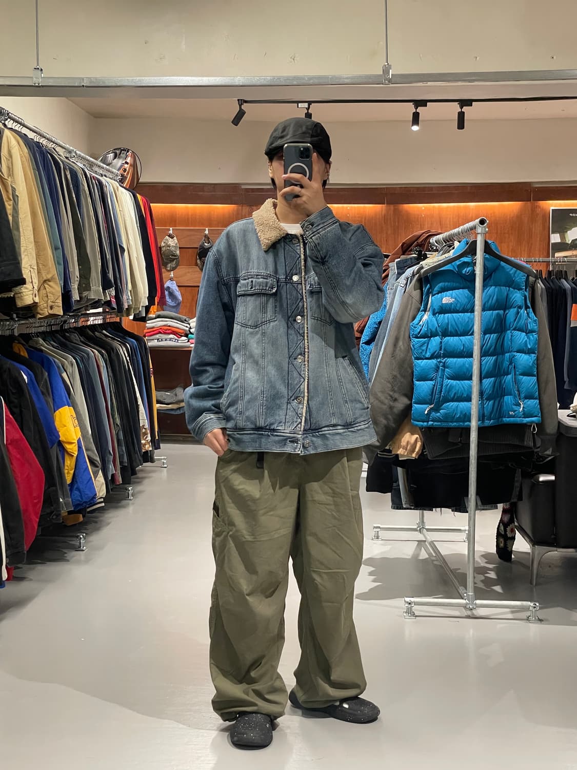 90’s 애리조나 쉐르파 데님 자켓 상품이미지4