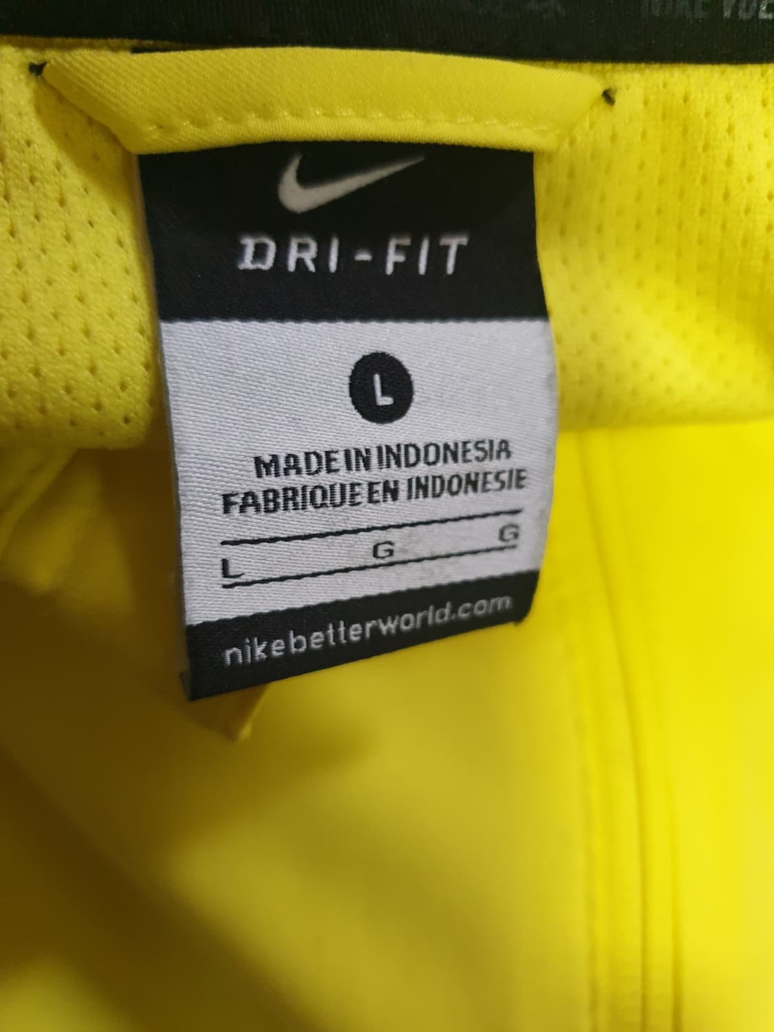 나이키 보카주니어스 드라이핏 트랙탑 져지 레몬 (L) 618382-700 상품이미지4