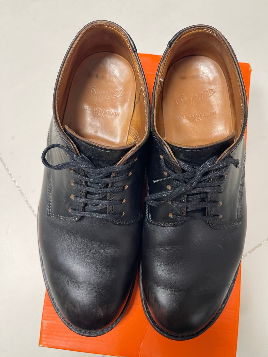 대너(Danner) 마나와D1856 일본라인 옥스포드화 블랙 8.5 상품이미지2