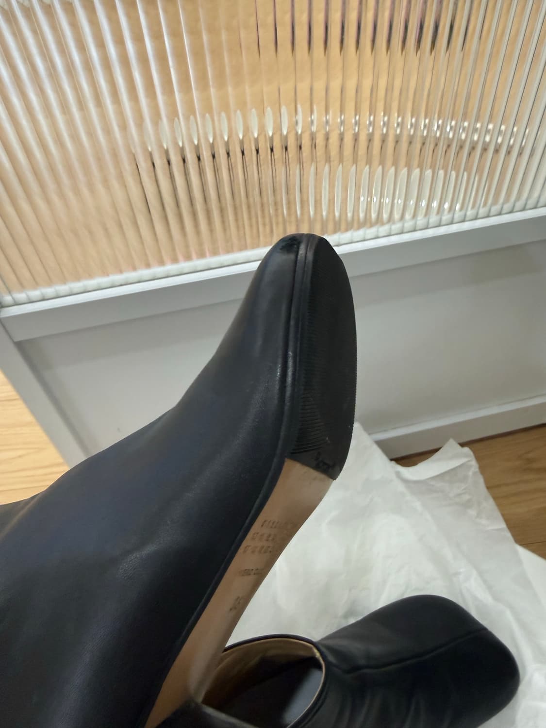 마르지엘라mm6 앵글 타비부츠 상품이미지5