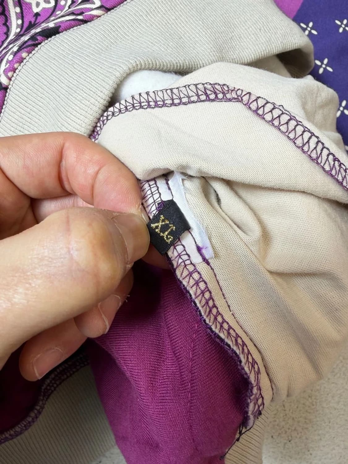 캐피탈 백 헤드 듀얼 반다나 맨투맨 PN9203 상품이미지7