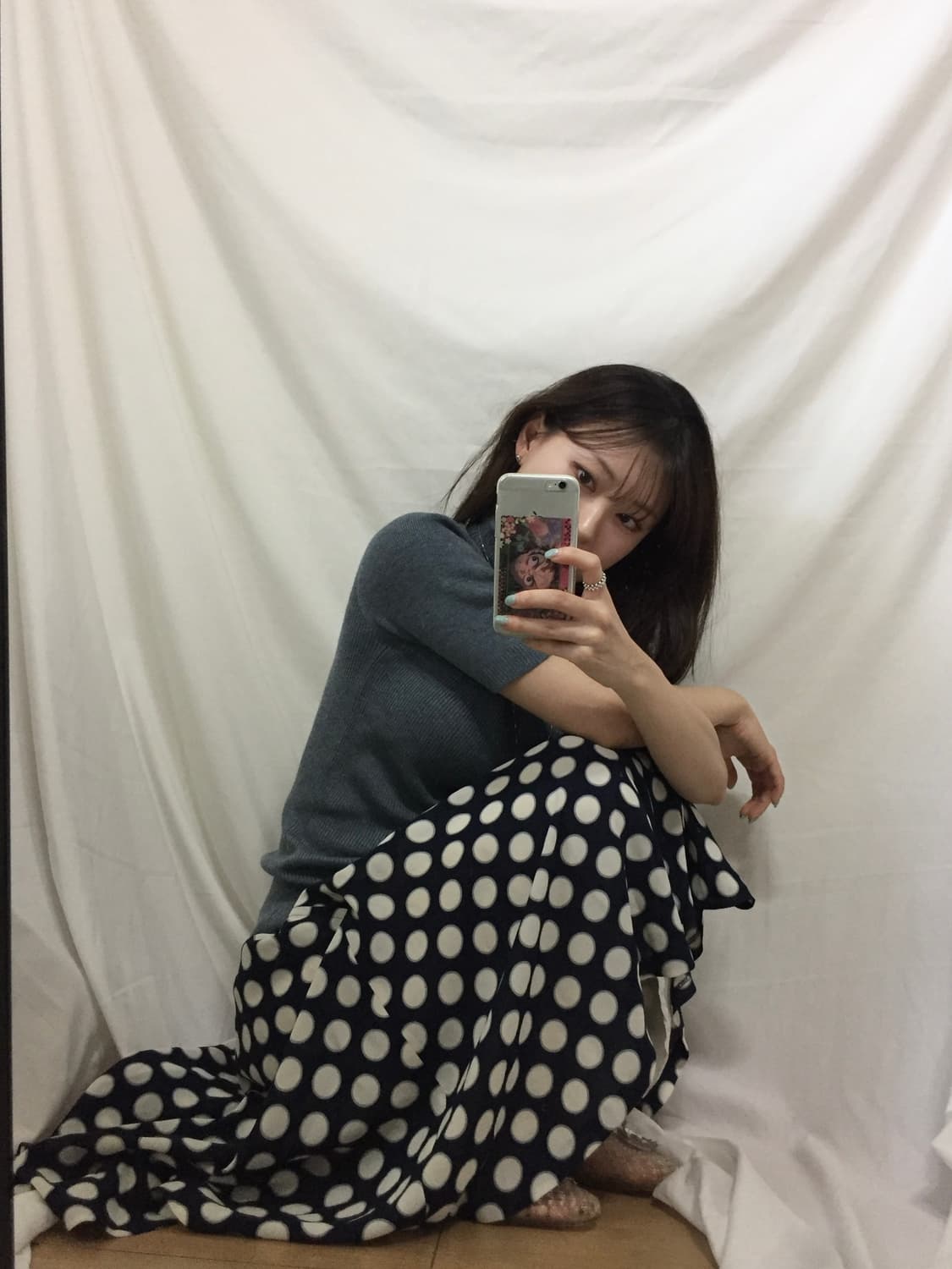 도트 스커트 상품이미지6