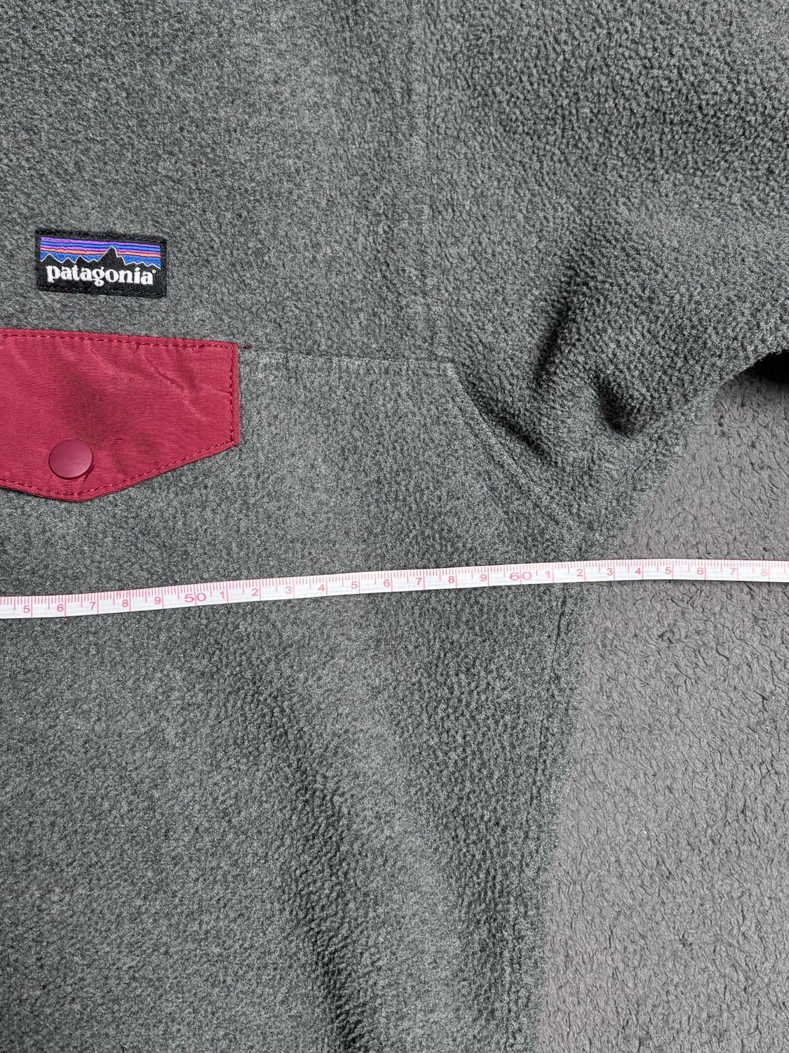 (M, 105) 파타고니아 신칠라 니켈(그레이)/레드 상품이미지7
