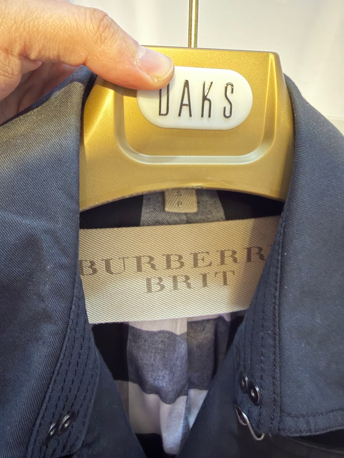  [미실착 새제품] Burberry Brit 버버리코트 국내100  상품이미지4